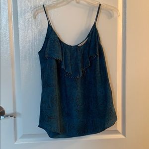 Silk dressy tank